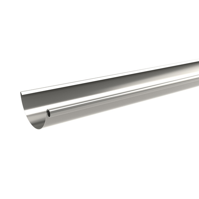 HÄNGRÄNNA SILVERMET 125 4M FÄRG 15 MÖRK SILVERMETALL